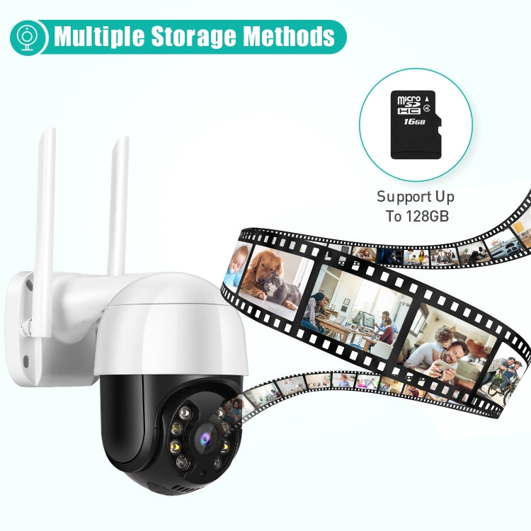 กล้อง IP QX29 3.0MP HD WiFi WiFi รองรับการมองเห็นตอนกลางคืนและการตรวจจับการเคลื่อนไหวและเสียงสองทางและการ์ด TF ปลั๊ก AU, QX29