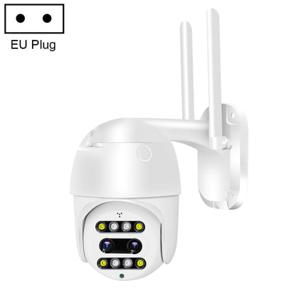 กล้อง IP ไร้สาย QX48 Pixels 1080P HD รองรับการตรวจจับการเคลื่อนไหว & การมองเห็นกลางคืนแบบอินฟราเรด & การ์ด TF, QX48