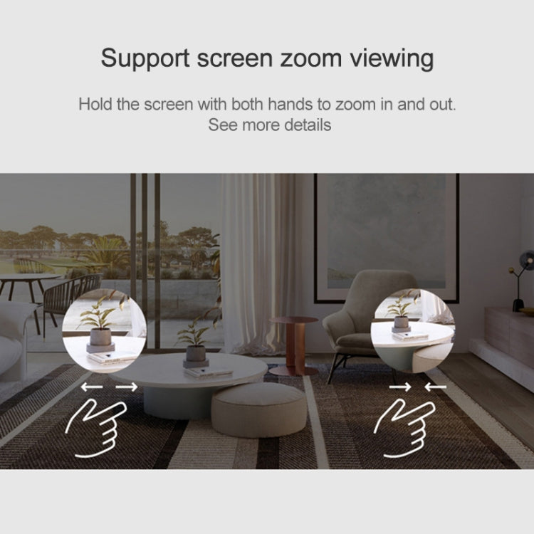 โทรศัพท์มือถือกลางแจ้ง Q20 หมุนกล้อง HD WiFi ไร้สายจากระยะไกลรองรับสามโหมดของการมองเห็นตอนกลางคืนและการตรวจจับการเคลื่อนไหววิดีโอ / สัญญาณเตือนและการบันทึกปลั๊กสหราชอาณาจักร, Q20