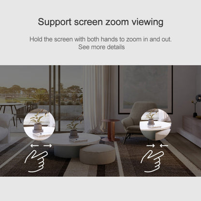โทรศัพท์มือถือกลางแจ้ง Q20 หมุนกล้อง HD WiFi ไร้สายจากระยะไกลรองรับสามโหมดของการมองเห็นตอนกลางคืนและการตรวจจับการเคลื่อนไหววิดีโอ / สัญญาณเตือนและการบันทึกปลั๊กสหราชอาณาจักร, Q20