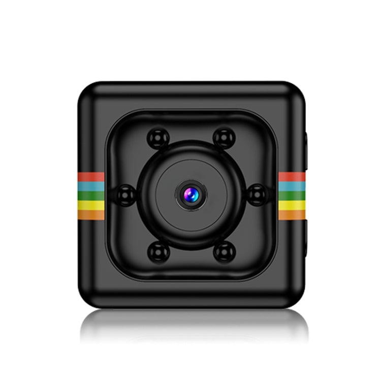 SQ11 Mini DV HD 480P 6 LEDs กล้องบันทึกกีฬาพร้อมตัวยึดรองรับการตรวจจับจอภาพและ IR Night Vision และการ์ด TF, SQ11 480P 6 LEDs Black, SQ11 480P 6 LEDs Blue, SQ11 480P 6 LEDs Red