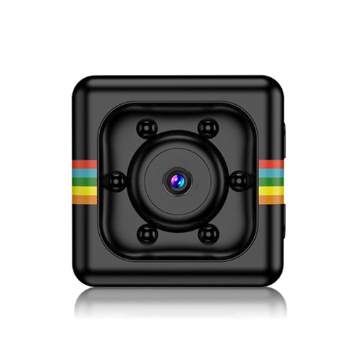 SQ11 Mini DV HD 480P 6 LEDs กล้องบันทึกกีฬาพร้อมตัวยึดรองรับการตรวจจับจอภาพและ IR Night Vision และการ์ด TF, SQ11 480P 6 LEDs Black, SQ11 480P 6 LEDs Blue, SQ11 480P 6 LEDs Red