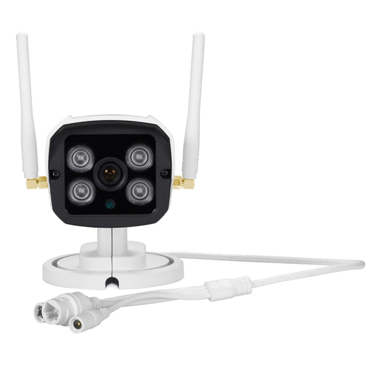 QG001 1/4 นิ้ว H.264 1.0 ล้านพิกเซล HD WiFi กล้อง IP Bullet, รองรับการตรวจจับการเคลื่อนไหวและเสียงและสัญญาณเตือนและการ์ด TF, QG001