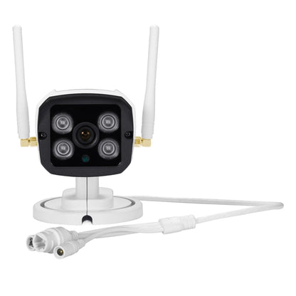 QG001 1/4 นิ้ว H.264 1.0 ล้านพิกเซล HD WiFi กล้อง IP Bullet, รองรับการตรวจจับการเคลื่อนไหวและเสียงและสัญญาณเตือนและการ์ด TF, QG001