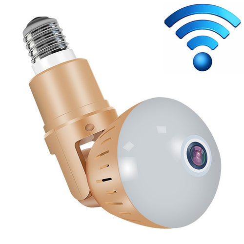 DP3 1.3 ล้านพิกเซล Panoramic กล้องหลอดไฟสากลโทรศัพท์มือถือการติดตั้งระยะไกลเครือข่ายภายในบ้านการตรวจสอบ HD, 1.3 Megapixel Panoramic
