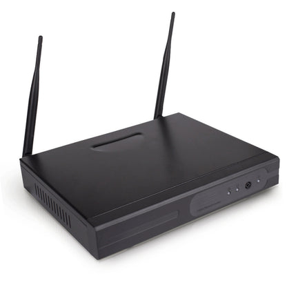 กล้อง IP Bullet IP 8CH HD 720P 1.0 ล้านพิกเซล 2.4GHz WiFi + ชุด NVR, 8CH HD