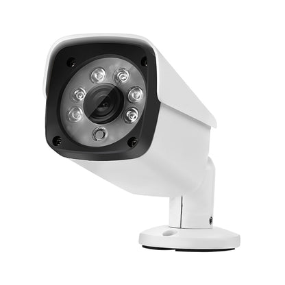 633H2 / A 1080P เลนส์ 3.6 มม. กล้องวงจรปิด DVR ระบบเฝ้าระวัง IP66 กล้องรักษาความปลอดภัยในร่มแบบ Bullet พร้อมอาร์เรย์ LED 6 ดวงรองรับ Night Vision, 633H2 / A White