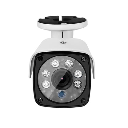 633H2 / A 1080P เลนส์ 3.6 มม. กล้องวงจรปิด DVR ระบบเฝ้าระวัง IP66 กล้องรักษาความปลอดภัยในร่มแบบ Bullet พร้อมอาร์เรย์ LED 6 ดวงรองรับ Night Vision, 633H2 / A White