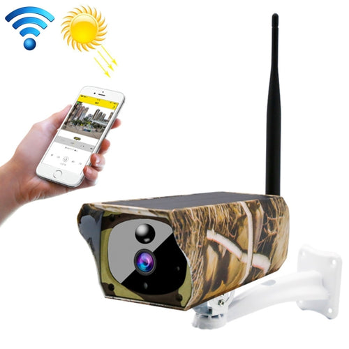 VESAFE VS-Y4 รูปแบบใบเมเปิ้ล 1080P HD แบตเตอรี่กล้อง IP พลังงานแสงอาทิตย์ WiFi รองรับการตรวจจับการเคลื่อนไหว PIR และอินฟราเรด Night Vision และการ์ด TF (สูงสุด 64GB), VS-Y4 Maple Leaf