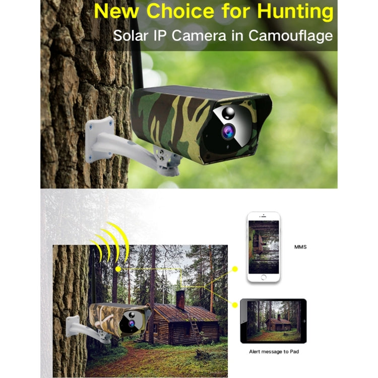 VESAFE VS-Y4 1080P HD แบตเตอรี่กล้อง IP พลังงานแสงอาทิตย์ WiFi รองรับการตรวจจับการเคลื่อนไหว PIR และการมองเห็นกลางคืนอินฟราเรดและการ์ด TF (สูงสุด 64GB), VS-Y4