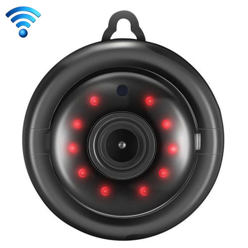 Anpwoo MN001 3518Ev200 กล้อง IP Mini HD WiFi 1.0 MP พร้อมไฟ LED อินฟราเรด 6 ชิ้นรองรับการตรวจจับการเคลื่อนไหวและการมองเห็นตอนกลางคืนและการ์ด TF (สูงสุด 64GB), MN001