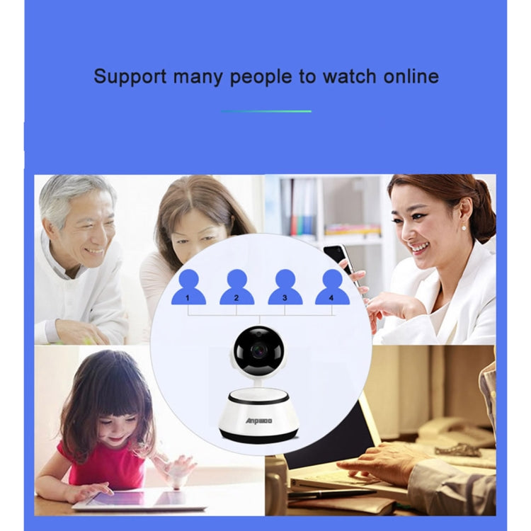 กล้อง IP Anpwoo YT001 720P HD WiFi พร้อมไฟ LED อินฟราเรด 6 ชิ้นรองรับการตรวจจับการเคลื่อนไหวและการมองเห็นตอนกลางคืนและการ์ด TF (สูงสุด 64GB), YT001