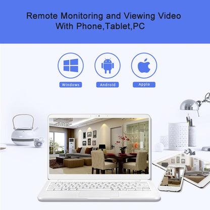 กล้อง IP Anpwoo YT001 720P HD WiFi พร้อมไฟ LED อินฟราเรด 6 ชิ้นรองรับการตรวจจับการเคลื่อนไหวและการมองเห็นตอนกลางคืนและการ์ด TF (สูงสุด 64GB), YT001