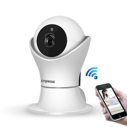 Anpwoo Hercules กล้อง IP GM8135+SC2145 1080P HD WiFi รองรับการตรวจจับการเคลื่อนไหวและการมองเห็นกลางคืนแบบอินฟราเรดและการ์ด TF (สูงสุด 128GB), Hercules