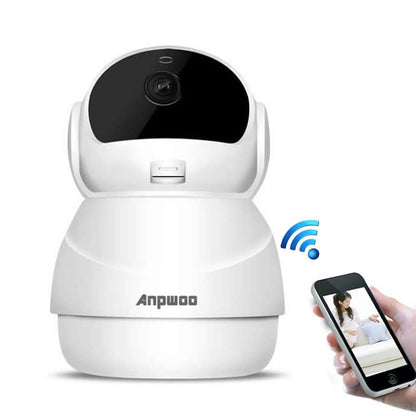 Anpwoo Warrior GM8135+SC2145 กล้อง IP HD 1080P HD WiFi รองรับการตรวจจับการเคลื่อนไหวและการมองเห็นกลางคืนแบบอินฟราเรดและการ์ด TF (สูงสุด 128GB), Warrior