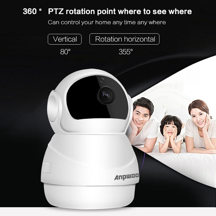 Anpwoo Warrior GM8135+SC2145 กล้อง IP HD 1080P HD WiFi รองรับการตรวจจับการเคลื่อนไหวและการมองเห็นกลางคืนแบบอินฟราเรดและการ์ด TF (สูงสุด 128GB), Warrior