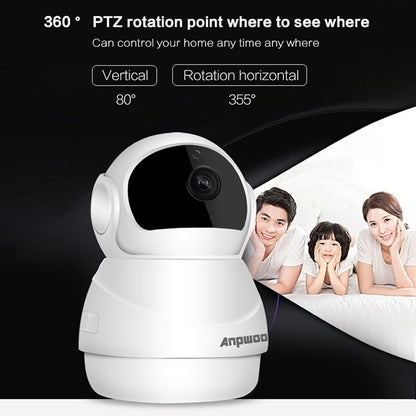 Anpwoo Warrior GM8135+SC2145 กล้อง IP HD 1080P HD WiFi รองรับการตรวจจับการเคลื่อนไหวและการมองเห็นกลางคืนแบบอินฟราเรดและการ์ด TF (สูงสุด 128GB), Warrior