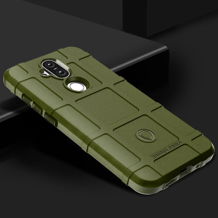 เคสซิลิโคนกันกระแทกฝาครอบเคสซิลิโคนแบบเต็มสำหรับ Nokia 8.1 / X7, For Nokia 8.1 / X7