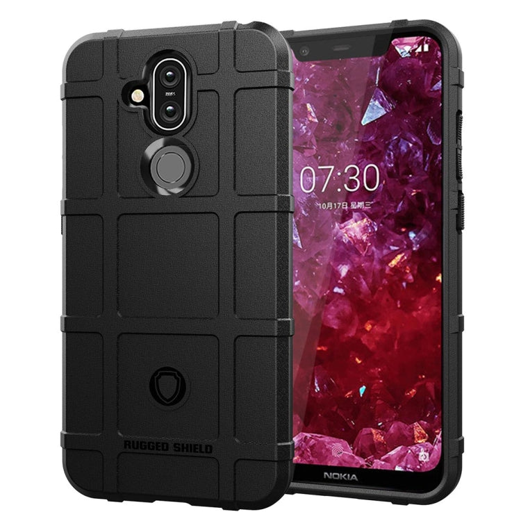 เคสซิลิโคนกันกระแทกฝาครอบเคสซิลิโคนแบบเต็มสำหรับ Nokia 8.1 / X7, For Nokia 8.1 / X7