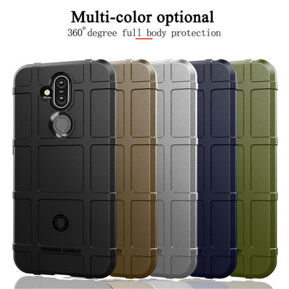 เคสซิลิโคนกันกระแทกฝาครอบเคสซิลิโคนแบบเต็มสำหรับ Nokia 8.1 / X7, For Nokia 8.1 / X7