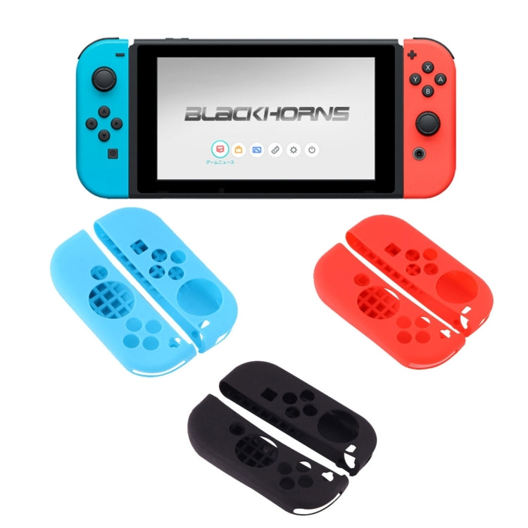 2 ชิ้นสำหรับฝาครอบป้องกันซิลิโคนปุ่มเกม Nintendo Switch การจัดส่งสีสุ่ม