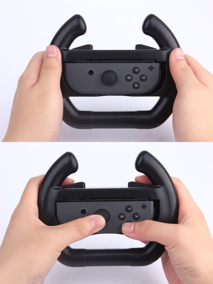 สำหรับ Nintendo Switch Joy-Con Controller (ไม่รวม) พวงมาลัยเกมครึ่งวงกลม, Semicircle Steering Wheel
