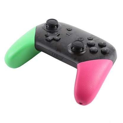 คอนโทรลเลอร์เกมไร้สาย Pro พร้อมฟังก์ชั่นการสั่นสะเทือนภาพหน้าจอสำหรับ Nintendo Switch, For Nintendo-Switch (Green Pink)