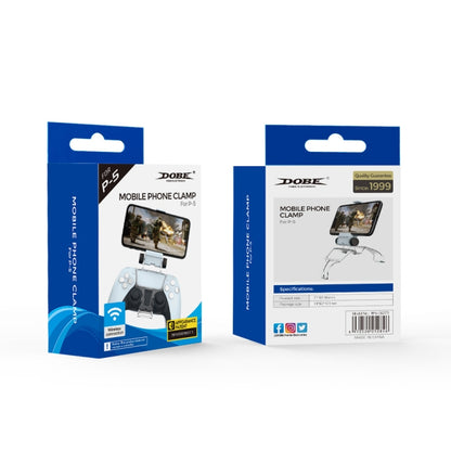 DOBE TP5-0527B Gamepad Controller โทรศัพท์สมาร์ทโทรศัพท์มือถือ Mount ผู้ถือสนับสนุน CLAMP คลิปสำหรับ PS5, TP5-0527B