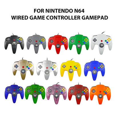 สำหรับ Nintendo N64 สายเกมคอนโทรลเลอร์เกมแพด