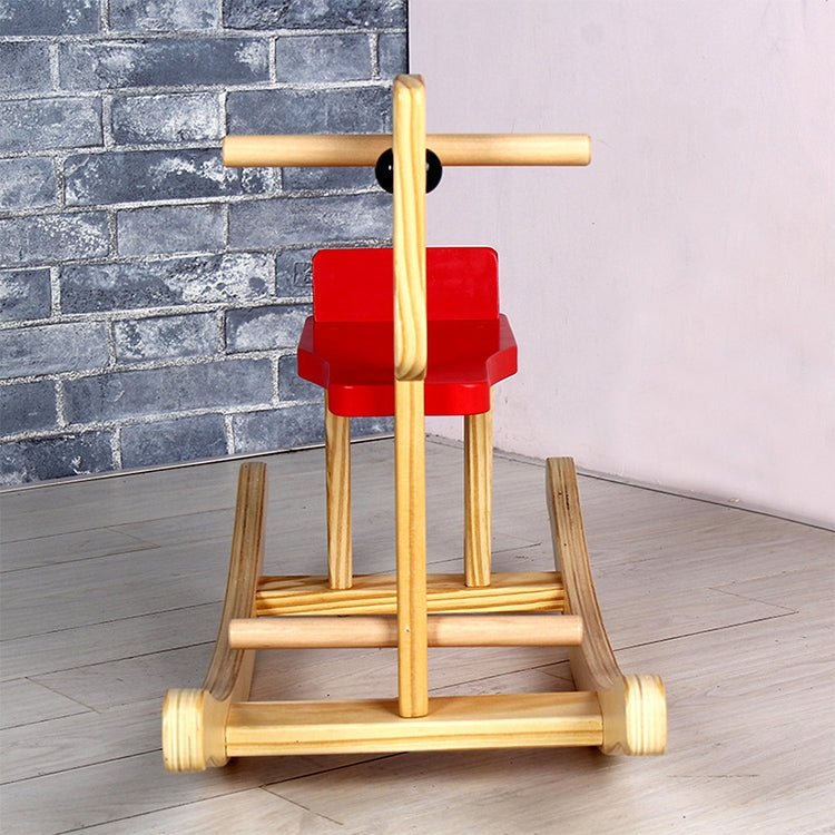 เด็กม้าโทรจันเด็กเก้าอี้โยกม้าโยกของเล่นขนาด: 67x25x54ซม, A-003