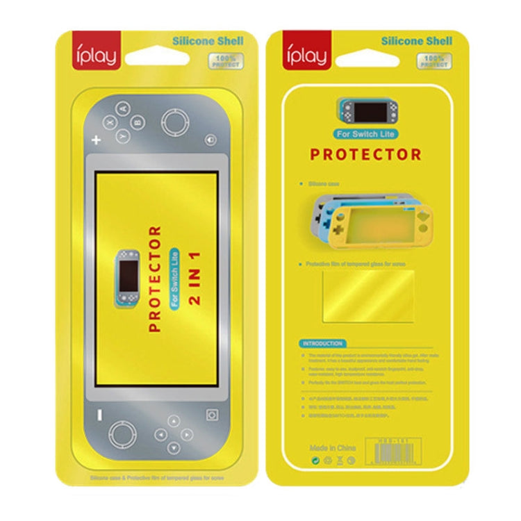 เคสซิลิโคนโฮสต์เกม IPLAY พร้อมตัวป้องกันหน้าจอสำหรับ Switch Lite