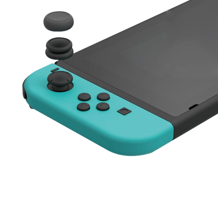 ฝาครอบปุ่มฝาครอบเกมแพดซ้าย + ขวาสำหรับสวิตช์, For Switch(Black), For Switch(Blue + Magenta), For Switch(Red)