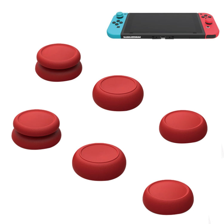 ฝาครอบปุ่มฝาครอบเกมแพดซ้าย + ขวาสำหรับสวิตช์, For Switch(Black), For Switch(Blue + Magenta), For Switch(Red)