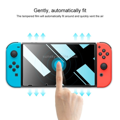ฟิล์มกันรอยกระจกนิรภัย 9H HD ป้องกันรอยขีดข่วนสำหรับ Switch Lite, For Switch Lite