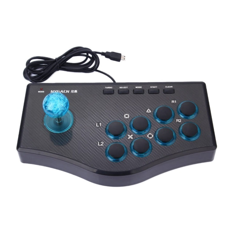 USB Gladiator Street Machine เกมจับ Rocker Controller สำหรับ PC / PS3 / TV Box, USB Handle Rocker