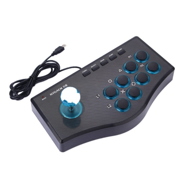USB Gladiator Street Machine เกมจับ Rocker Controller สำหรับ PC / PS3 / TV Box, USB Handle Rocker