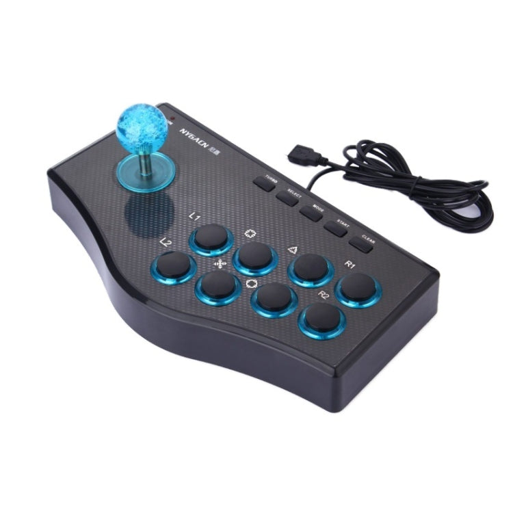 USB Gladiator Street Machine เกมจับ Rocker Controller สำหรับ PC / PS3 / TV Box, USB Handle Rocker
