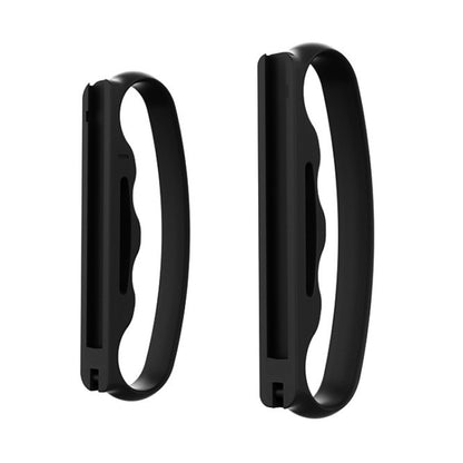 IPlay Small Handle Boxing Grip ด้ามจับเกมแพดพร้อมสายรัดสำหรับสวิตช์ Joy-Con, Black, Red