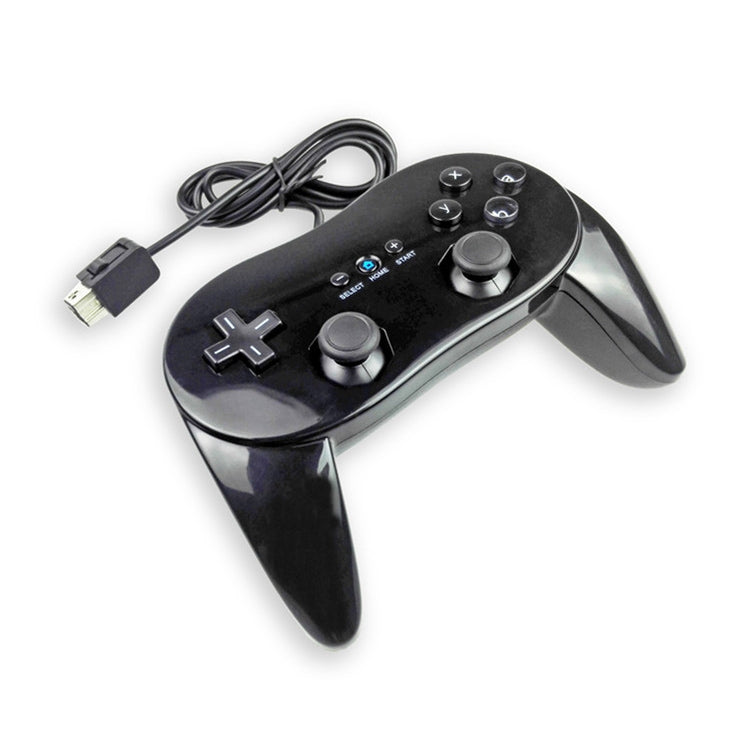 ตัวควบคุมเกมแบบมีสายคลาสสิกสำหรับเล่นเกมระยะไกลสำหรับ Nintendo Wii