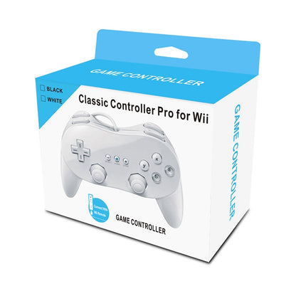 ตัวควบคุมเกมแบบมีสายคลาสสิกสำหรับเล่นเกมระยะไกลสำหรับ Nintendo Wii