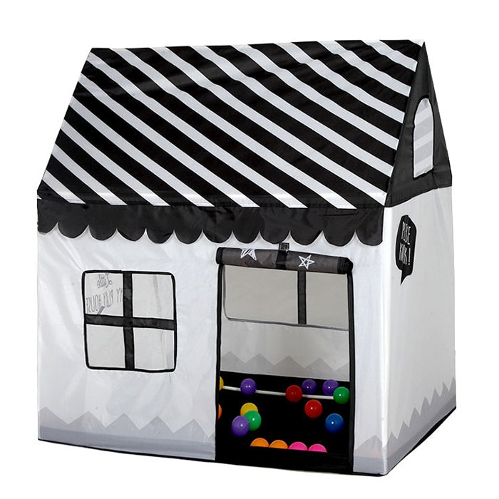 ครัวเรือนเด็กพิมพ์เล่นเต็นท์บ้านเกมขนาดเล็ก, (Black White), (Pink), (Green), (Light Pink)