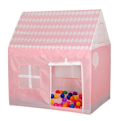 ครัวเรือนเด็กพิมพ์เล่นเต็นท์บ้านเกมขนาดเล็ก, (Black White), (Pink), (Green), (Light Pink)