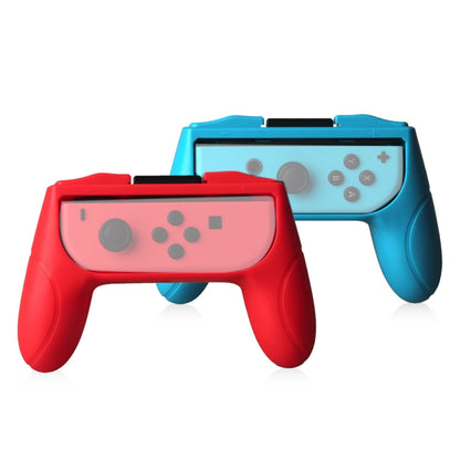 OIVO 2 PCS ซ้ายและขวาเกม Handle Grip Controller สำหรับ Nintendo Switch Joy-con Grip, Red And Bule