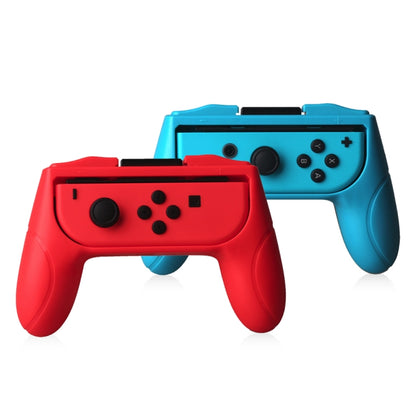 OIVO 2 PCS ซ้ายและขวาเกม Handle Grip Controller สำหรับ Nintendo Switch Joy-con Grip, Red And Bule