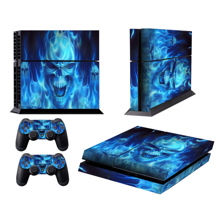 สติกเกอร์ฟิล์มป้องกันสี Dokuro Pattern Fashion สำหรับ Sony PS4, Dokuro Pattern