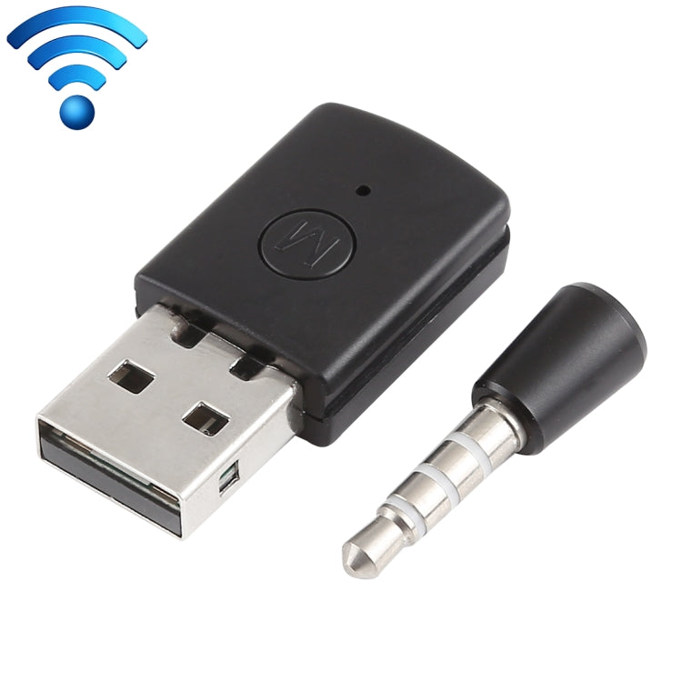 อะแดปเตอร์บลูทูธ 3.5 มม. และ USB Dongle ตัวรับและเครื่องส่งสัญญาณสำหรับ Sony PlayStation PS4, For PS4