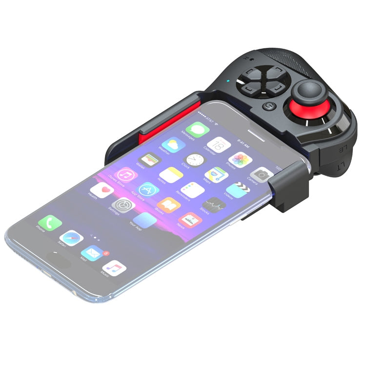MOCUTE-059 Bluetooth 4.0 เกมแพด Bluetooth มือซ้ายสองโหมดสำหรับโทรศัพท์ขนาด 6.5-7.2 นิ้วรองรับการเชื่อมต่อ Android / IOS โดยตรงและการเล่นโดยตรง