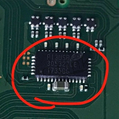 Audio Video Power P13USB การเปลี่ยนชิป IC สำหรับสวิตช์ Nintendo, IC Chip Replacement