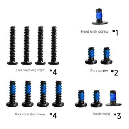 14 in 1 Steam Deck Shield + ฝาหลัง + พัดลม + ชุดสกรูฮาร์ดดิสก์, 14 in 1
