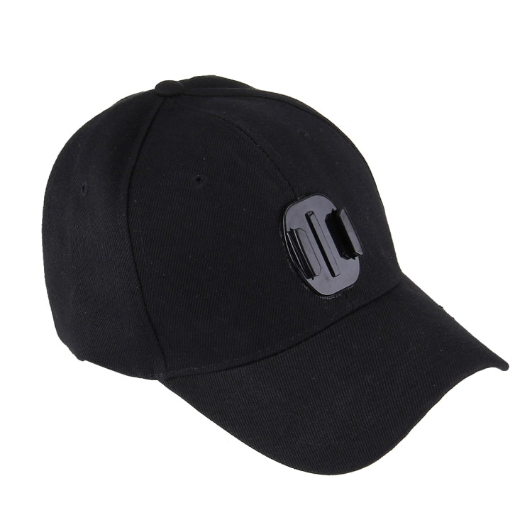 หมวกเบสบอล Topi หมวกกันแดดกลางแจ้งพร้อมที่วางขาตั้งกล้องสำหรับ GoPro & SJCAM และ Xiaomi Xiaoyi Sport Action Camera